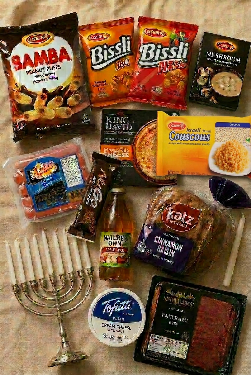Imported kosher food products